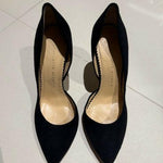 Women's Suede Pointed D'orsay Pumps - Endless - UAE Rental and Resale for Women's Fashion