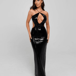 Wrapped in Luxury Maxi Dress - Endless - UAE Rental and Resale for Women's Fashion
