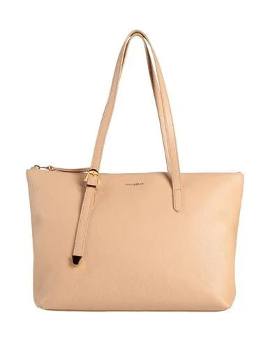 Gleen Medium beige leather tote bag with handles — Coccinelle | Endless UAE
