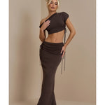 Yris Knitted Co-ord Set - Endless - UAE Rental and Resale for Women's Fashion