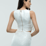 Zara White Co-ord Set - Endless - UAE Rental and Resale for Women's Fashion