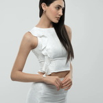 Zara White Co-ord Set - Endless - UAE Rental and Resale for Women's Fashion