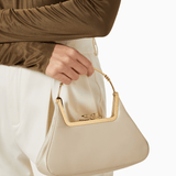 Zayan Clutch in Leather - Endless - UAE Rental and Resale for Women's Fashion