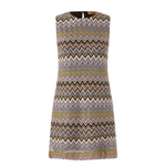 Zigzag Raschel Sleeveless Mini Dress - Endless - UAE Rental and Resale for Women's Fashion