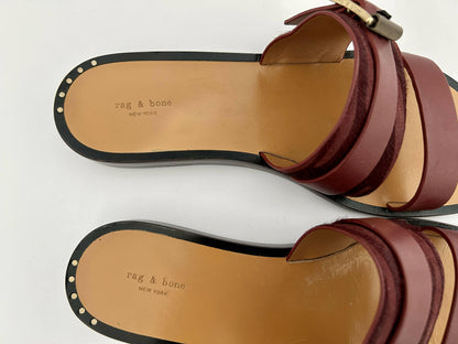 Arley Buckled Suede & Leather Sandals - Endless