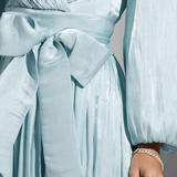 Belted Wrap Effect Midi Dress - Endless - UAE Rental and Resale for Women's Fashion