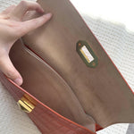 Croc Envelope Clutch - Endless - UAE Rental and Resale for Women's Fashion