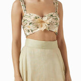 Crop & Maxi Skirt Co-ord Set - Endless - UAE Rental and Resale for Women's Fashion