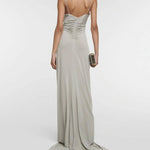 Gathered Jersey Maxi Dress - Endless - UAE Rental and Resale for Women's Fashion