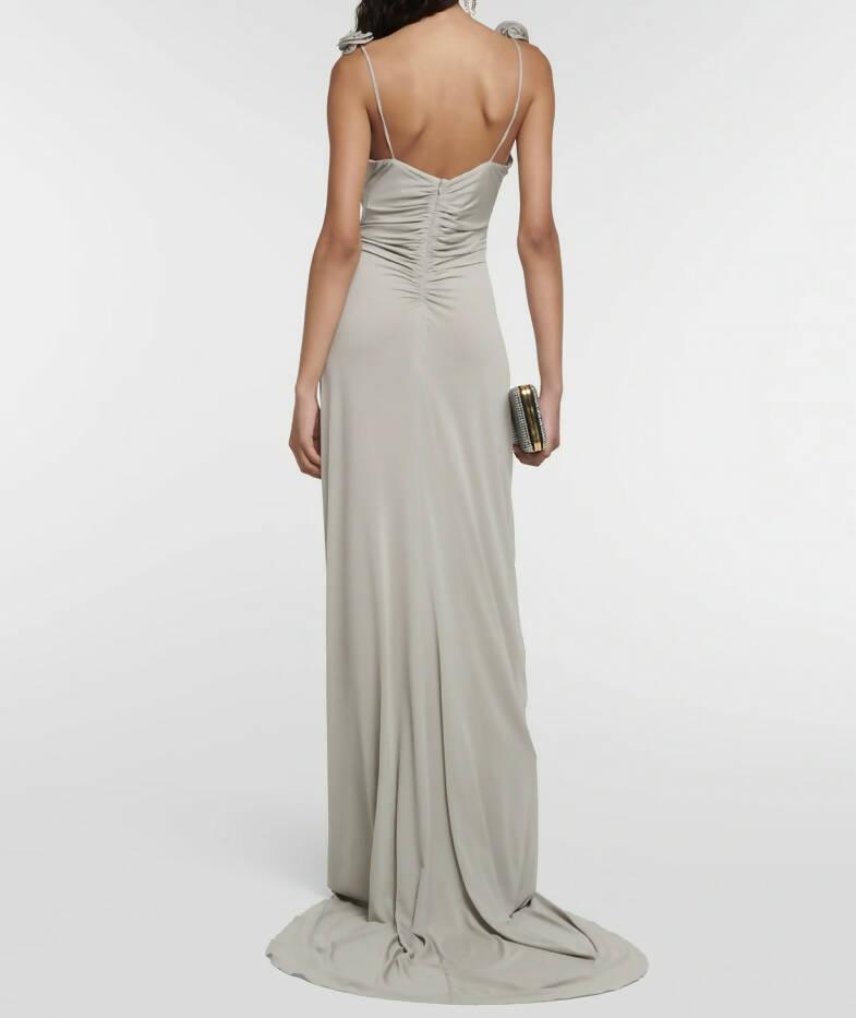 Gathered Jersey Maxi Dress - Endless - UAE Rental and Resale for Women's Fashion