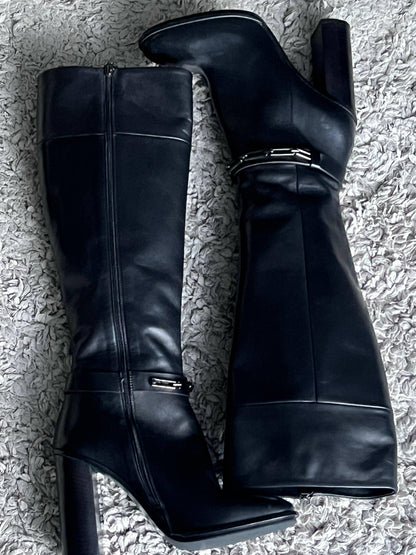 Knee High Leather Boots - Endless