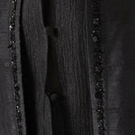 Long Sleeve Abaya in Raw Silk - Endless - UAE Rental and Resale for Women's Fashion