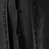 Long Sleeve Abaya in Raw Silk - Endless - UAE Rental and Resale for Women's Fashion