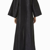 Long Sleeve Abaya in Raw Silk - Endless - UAE Rental and Resale for Women's Fashion