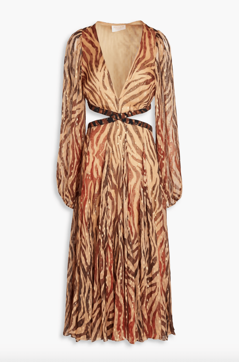 Lurex Cut Out Maxi Dress - Endless - UAE Rental and Resale for Women's Fashion