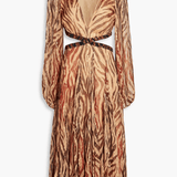 Lurex Cut Out Maxi Dress - Endless - UAE Rental and Resale for Women's Fashion