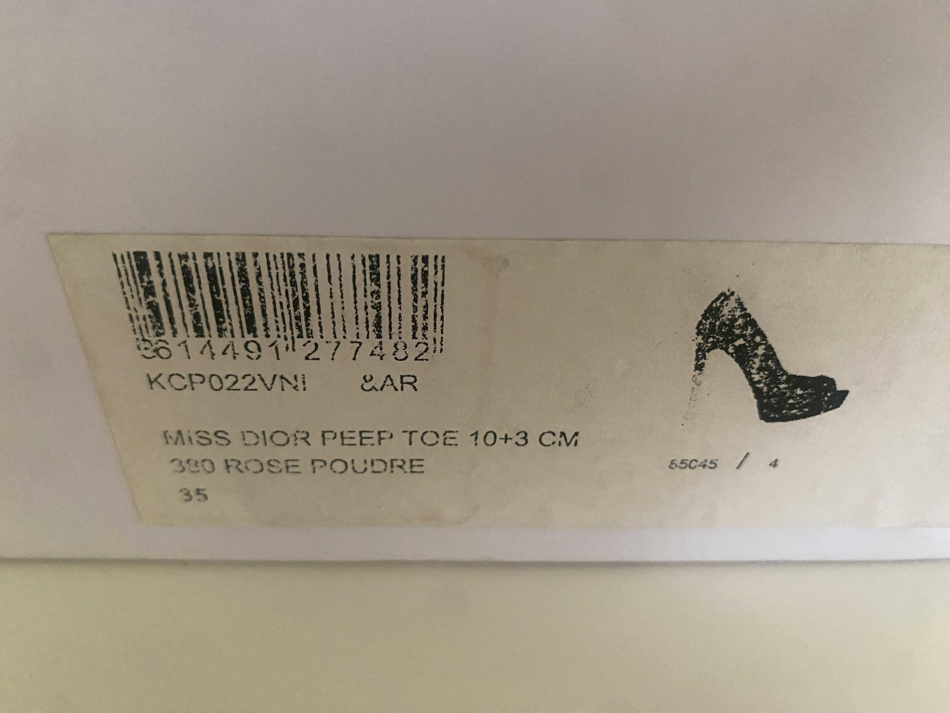 Miss Dior Peep Toe Platform Pumps - Endless