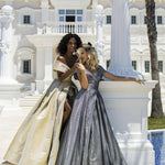 Off The Shoulder Dress with Overskirt - Endless - UAE Rental and Resale for Women's Fashion