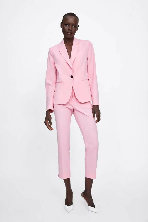 Pink Blazer & Trouser Suit - Endless