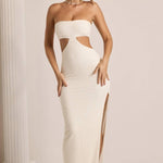 Provence Embellished Cut Out Maxi Dress - Endless - UAE Rental and Resale for Women's Fashion
