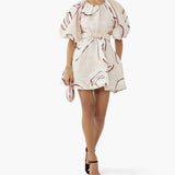 Psychedelia Cut-Out Mini Dress - Endless - UAE Rental and Resale for Women's Fashion