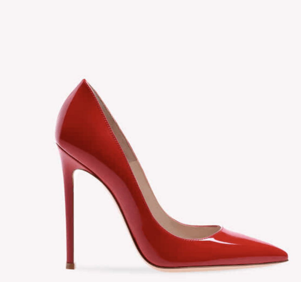 Red Patent Heels - Endless