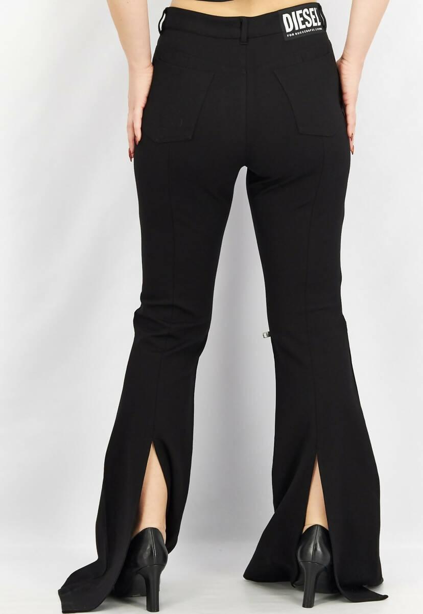 Regular Fit Solid Wide Leg Pants - Endless