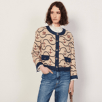 Rosetta Anchor-Pattern Jacket - Endless - UAE Rental and Resale for Women's Fashion