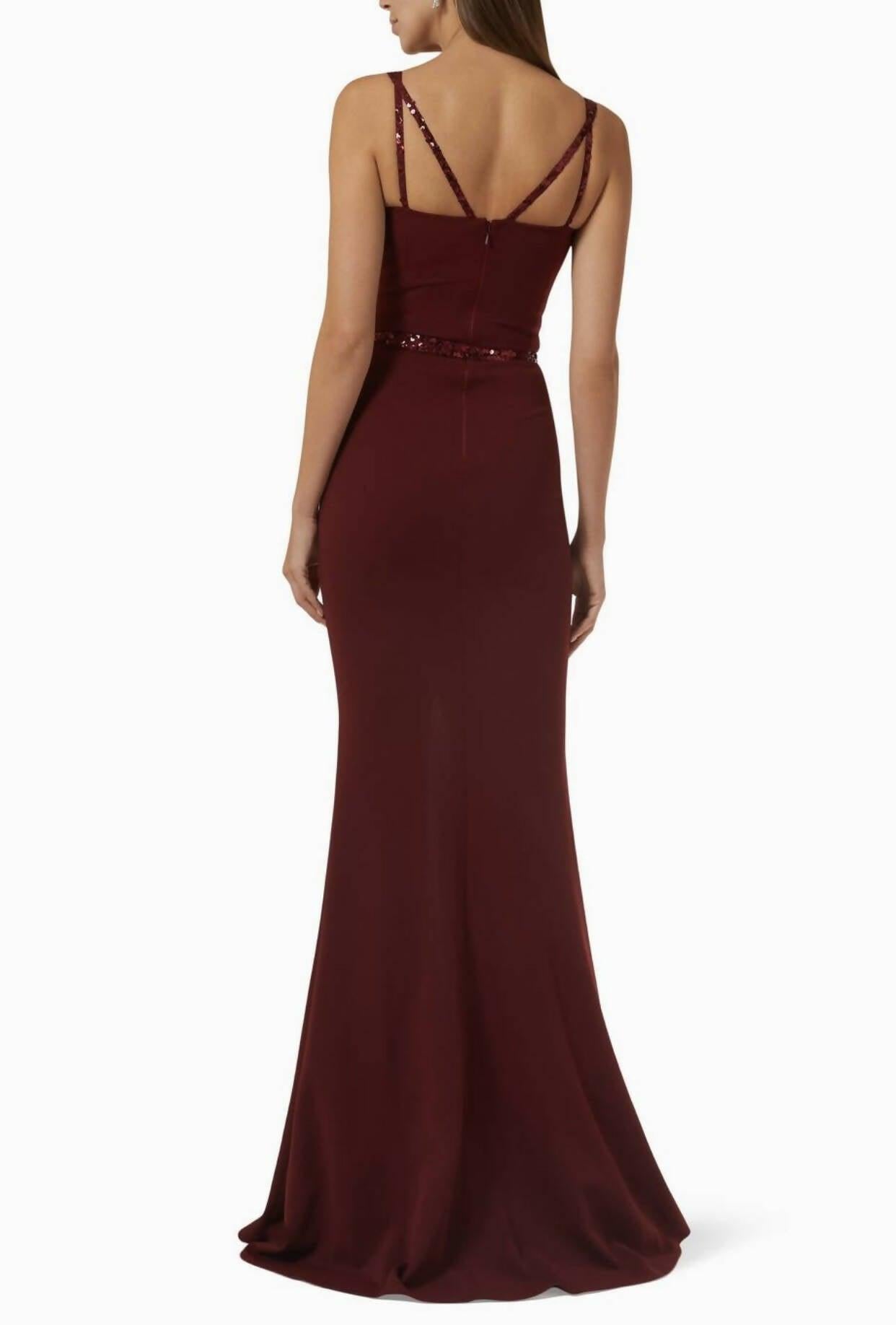 Sequin Embellished Maxi Dress - Endless - UAE Rental and Resale for Women's Fashion