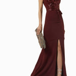 Sequin Embellished Maxi Dress - Endless - UAE Rental and Resale for Women's Fashion