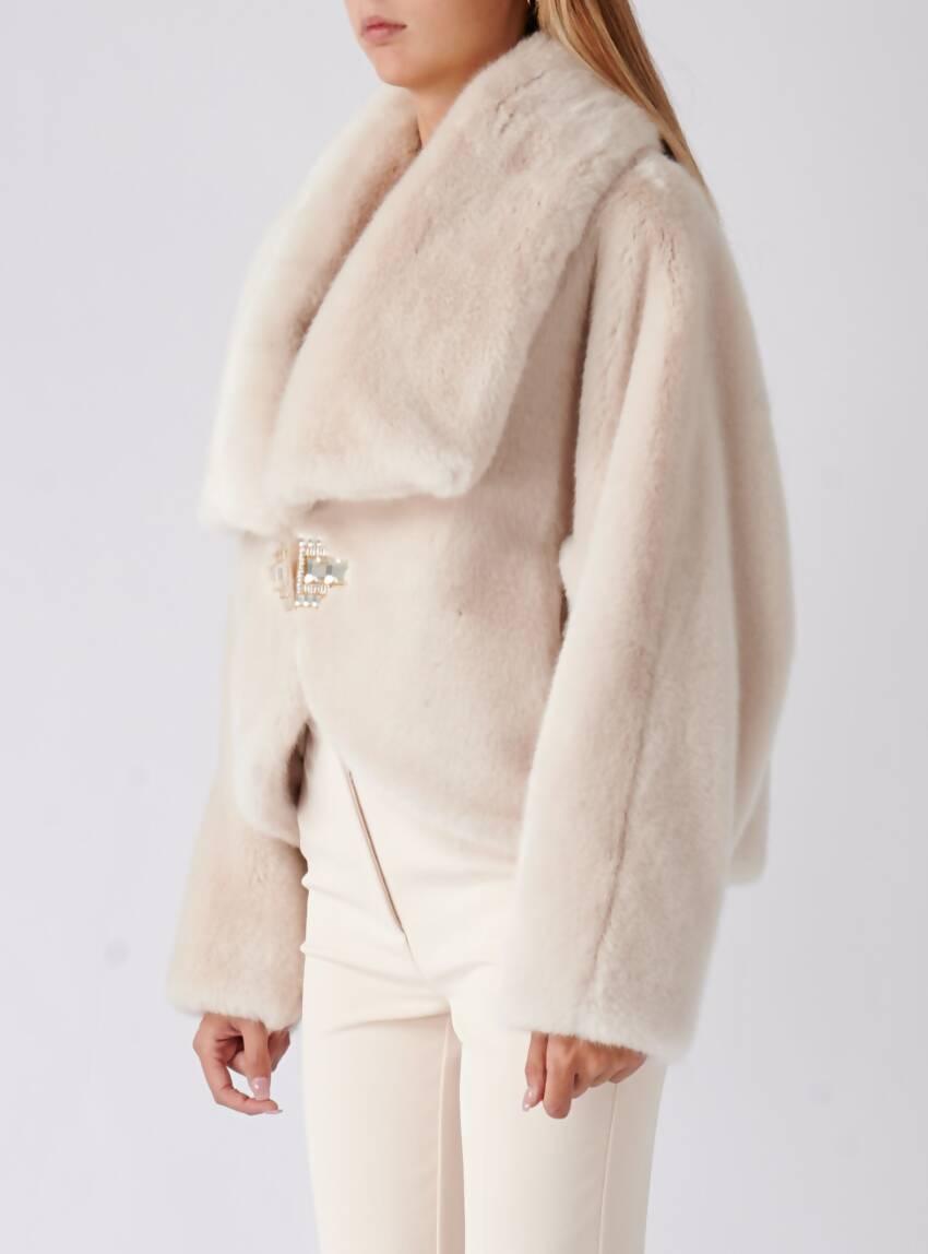 Short Faux Fur Jacket - Endless