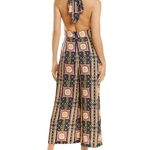 Silk Printed Jumpsuit - Endless - UAE Rental and Resale for Women's Fashion