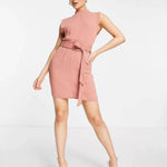 Terracotta Mini Dress - Endless - UAE Rental and Resale for Women's Fashion