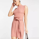Terracotta Mini Dress - Endless - UAE Rental and Resale for Women's Fashion